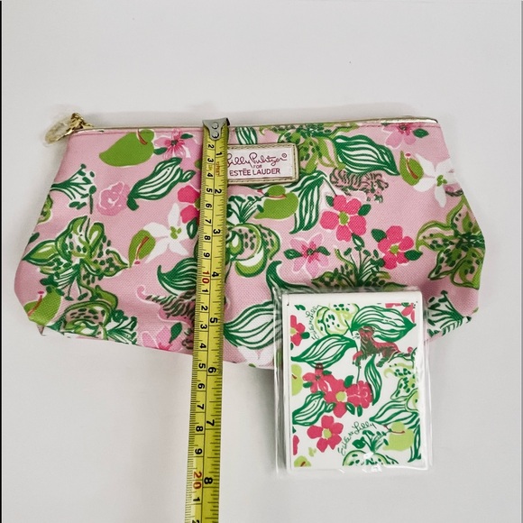 Lilly Pulitzer Estée Lauder Makeup Bag With Mirror New Without Tags - Picture 4 of 8